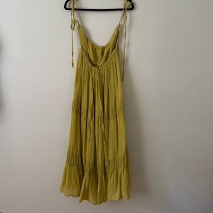 Free people taking sides maci dress sz M